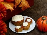 Pumpkin Pie Cupcakes with Cream Cheese Frosting