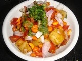 Potato peanuts chaat