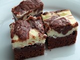 Red Velvet Swirl Brownies