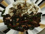 Sauteed Swiss Chard with Parmesan Cheese