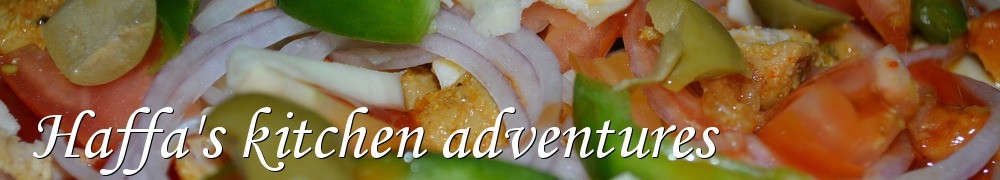 Very Good Recipes - Haffa's kitchen adventures