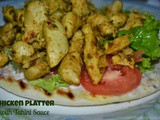 Chicken Platter (with Tahini Sauce)