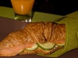 Fusion cuisine croissant