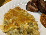 Easy 5 Ingredient Green Chile Cauliflower Casserole