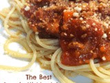 The Best Spaghetti Meat Sauce Recipe From Scratch