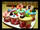 Ab Overloaded: Angry Birds Birthday Cupcakes