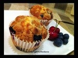 Australia Cherries & Blueberries Cupcakes