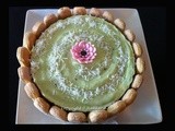 Avocado & Passion Fruits Mousse Cake