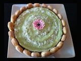 Avocado Passion Fruits Mousse Cake