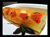 Creative Strawberry Swiss Roll