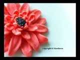 {Edible Sugar Flower} Orange Daisy