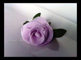 {Edible Sugar Flower} Purple Roses