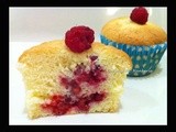 Raspberries Hokkaido Cupcakes