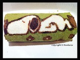 Snoopy lying on my Swiss Roll