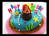 The Little Mermaid (Ariel) fondant cake