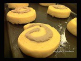 Yam Paste Swirl Bun