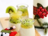 Zespri® Kiwifruit Soya Bean Pudding by Hankerie
