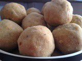 Maavu Ladoo with nuts