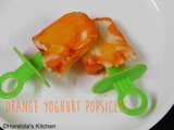 Orange Yoghurt Popsicle | Orange Ice Candy