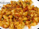 Vegetarian Pasta Recipes, Indian Style Pasta Recipe, Veg Macaroni Recipe