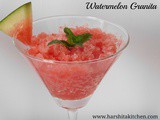 Watermelon Granita