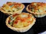 Eggless Zucchini Quiche Recipe