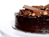 Homemade Death Chocolate Cake – Moist and Eggless