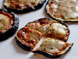 Low Carb Eggplant Pizza