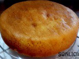 Moist Eggless Vanilla Cake Recipe