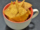 Oven Baked Nachos Chips Recipe #BreadBakers