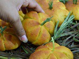 Pumpkin Dinner Rolls with Whole Wheat