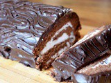 Swiss Chocolate Roll Cake
