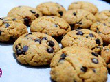 Toasted Wheat Germ Chocolate Chip Cookies with Honey