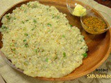 Instant Sabudana Dosa | Sago dosa | Sabudana Thalipeeth
