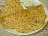 Instant Wheat flour dosa