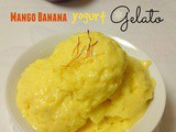 Mango Banana Yogurt Gelato