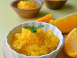 Mango Granita | Sugar free