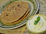 Masala Oats Paratha