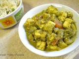 Paneer Hara Masala | Cottage cheese in green gravy