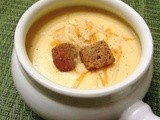 Beer Cheese Soup | Healthy from Scratch