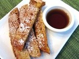French Toast Sticks | Healthy from Scratch