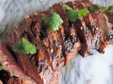 Marinated Grilled TriTip Roast