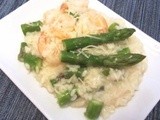 Shrimp and Asparagus Risotto