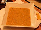 Butternut squash and white beans soup