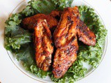 Spicy Honey glaze Chicken Wings