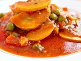 Summer Squash in Tomato Sauce