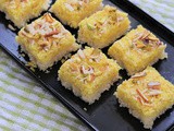 Coconut Barfi without Khoya