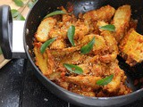 Crispy Arbi Masala