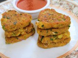 Crispy Dalia Cutlet Recipe in 2 ways