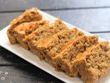 Eggless Barley Apple Cake